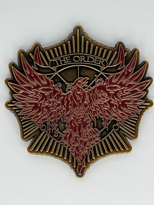 Wizarding Trunk Exclusive Harry Potter  The Order  Phoenix Metal Ornament
