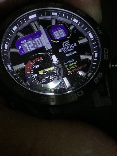 CASIO ECB 40 1A Mod. 5708 " EDIFICE / FIBRA DE CARBONO " BLUETOOTH !!! - Foto 2 di 10