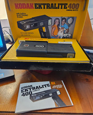 Kodak Tele-Ektralite 400 Camera Outfit Original Box  Manual - READ