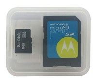 2 Pack Sandisk Micro Sd W/sdcard Adapter And Card Holder Total 16gb (8gb Ea) on sale 2 Pack Sandisk Micro Sd W/sdcard Adapter And Card Holder Total 16gb (8gb Ea) on sale