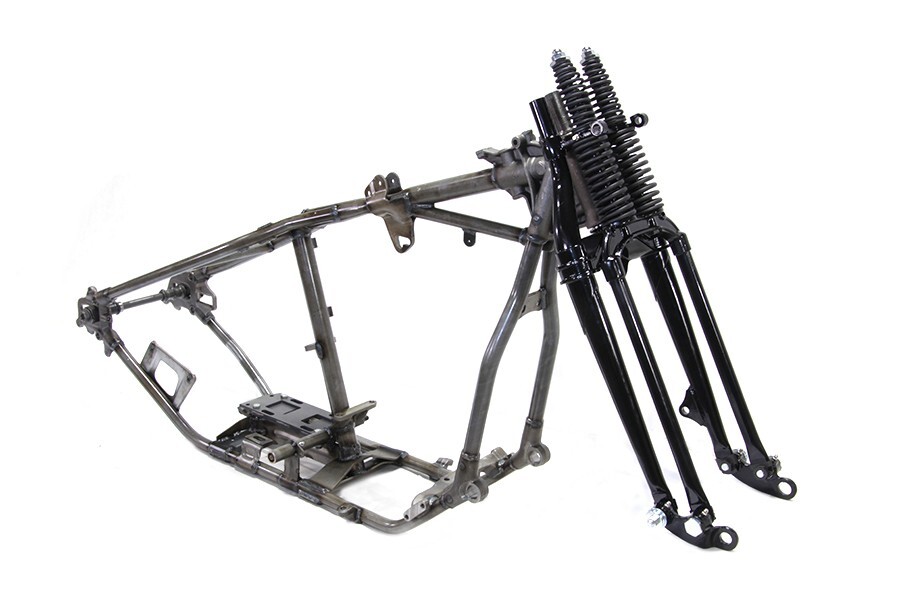 1946-1948 Harley Davidson Panhead Knucklehead UL FL Frame and Springer ...
