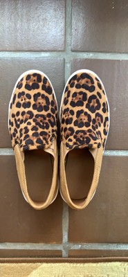 soda leopard slip on shoes