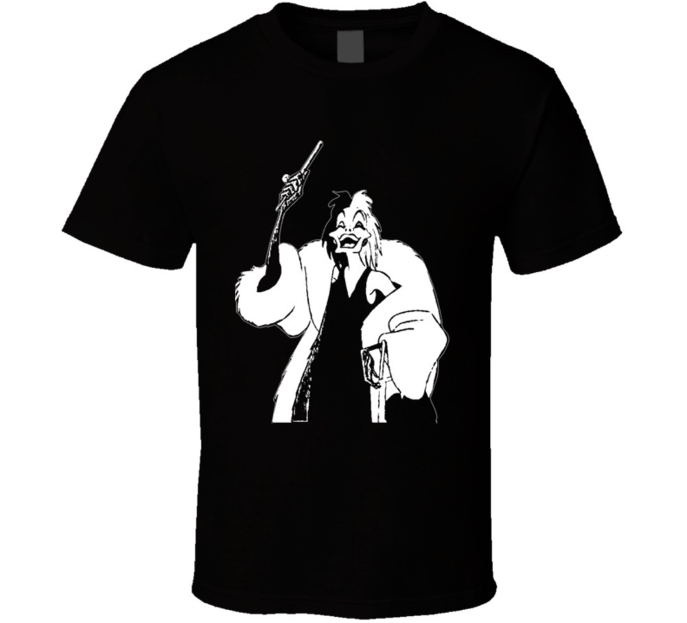 camiseta cruella de vil