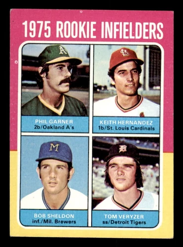 1975 Topps Baseball #623 Rookie Infielders Keith Hernandez VG/EX *d5