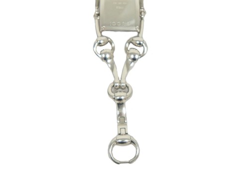 Gucci Shell Dial 116.5 Silver Stainless Steel Signoria Horsebit Watches - Picture 14 of 18