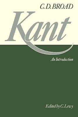 Kant: An Introduction Broad Lewy Paperback Cambridge University Press