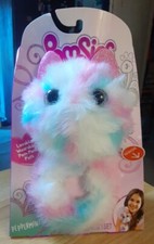 POMSIES PEPPERMINT Lovable Wearable Pom-Pom PETS 50 Reactions- Eyes Change Color