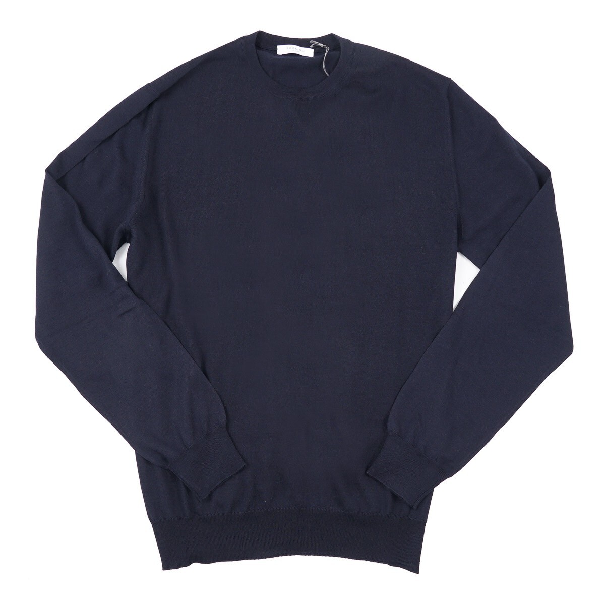 Boglioli Slim-Fit Navy Blue Lightweight Extrafine Merino Wool