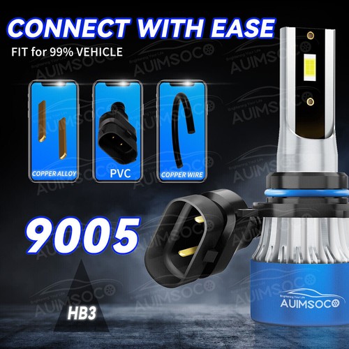 Kit de 6 bombillas antiniebla LED 6000K 6 piezas para Honda Civic 2006 2007 2011 - Imagen 10 de 18