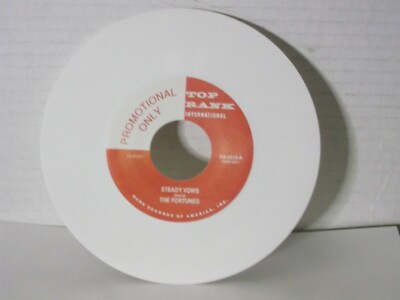 The Fortunes,Top Rank 2019,''Steady Vows'',US,7'' 45,White Vinyl,PROMO,reissue,Mint