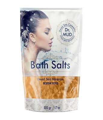 Dead Sea Mineral Bath Salt 100% Pure 17.64 oz/ 500g