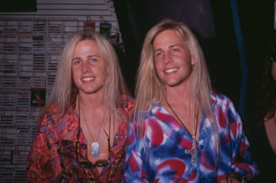 Singer-Songwriters Matthew Nelson Gunnar Nelson Attend An Event Ci- Old Photo 1