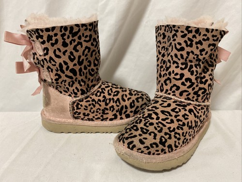 pink leopard print uggs