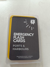 Emerency flash cards ports and harbours