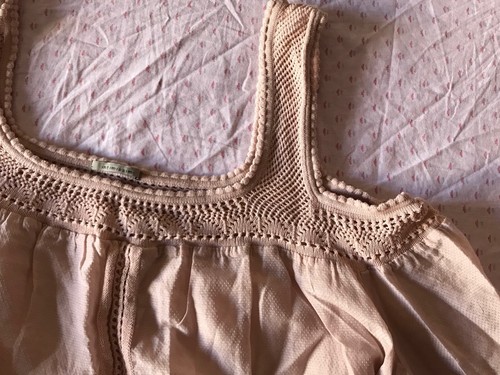Camicia intimissimi maglia donna uncinetto seta e cotone rosa antico | eBay