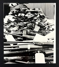 1976 Manatee County Florida Police Confiscated Weapons Guns FL VTG Press Photo