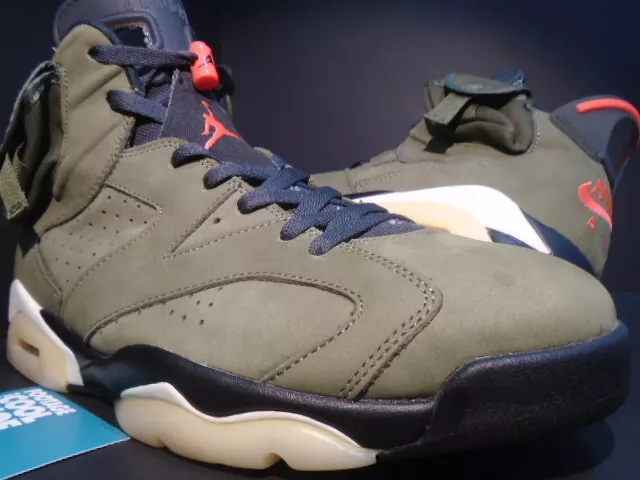 Buy Travis Scott x Air Jordan 6 Retro 'Olive' - CN1084 200