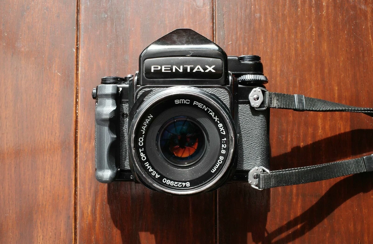 Pentax 67 Right hand grip (6x7) Black Matte | eBay