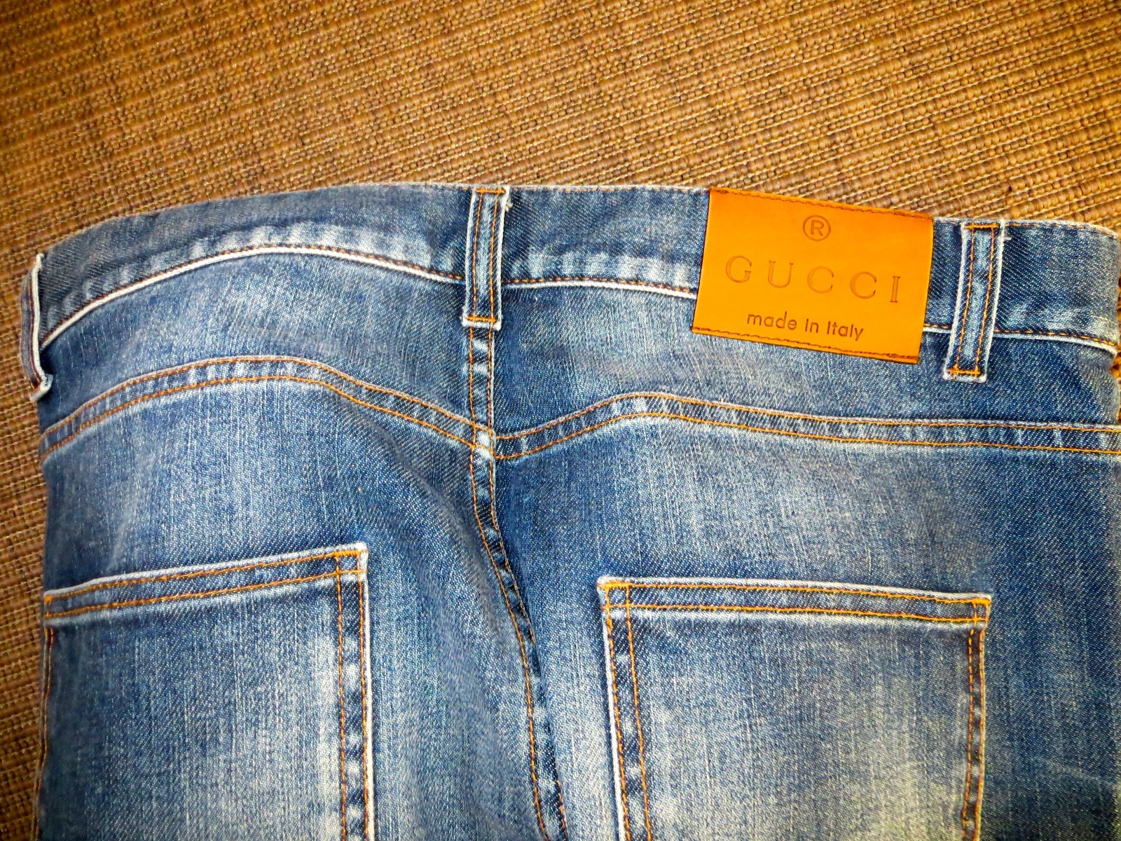 RUNWAY BOYFRIEND STRAIGHT LEG GUCCI BY TOM FORD  JEANS SIZE IT42 UK10 US6 thumbnail 6