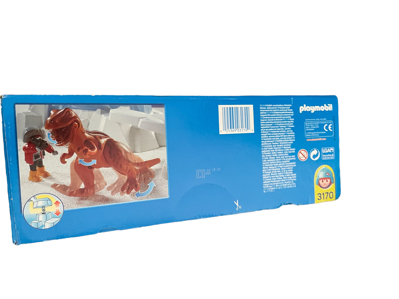 Playmobil 3170 - Expédition Arctique T-Rex Complet (boîte Et Notice)