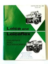 Excellent Leica and Leicaflex Cameras  Acc Catalog 42 1969 49 Pages  P-4074