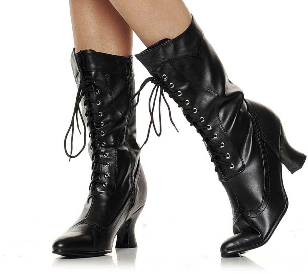 Ellie Lace Up Mid Calf Knee High Combat Boots Adult Women Shoes 253