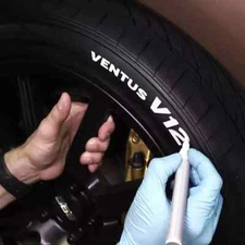 Total Tire Letters Waterproof Permanent Paint Marker Pen Car Tires Rubber Metal