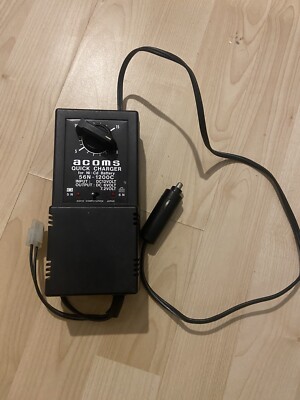 ACOMS SCHNELLLADEGERÄT 6N-1200C Vintage Maßstab 1:10 RC AUTO AKKU