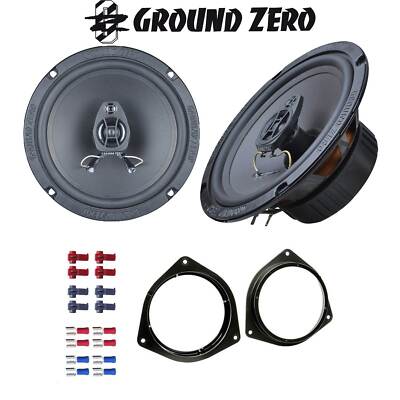 Ground Zero Auto Lautsprecher Boxen 16,5 cm 165mm für Toyota Prius III 2009-2012