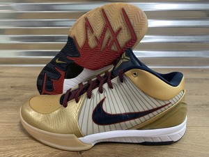Nike Zoom Kobe IV 4 Olympic Gold Medal Shoes USA SZ 10.5 ( 344335-141 ) 883412619899 | eBay