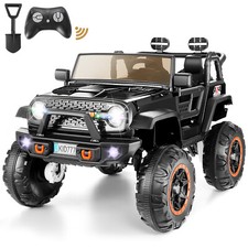 24V Kids Ride-On Car Truck 2 Seater Jeep Electric Vehicle Remote Control LED/MP3