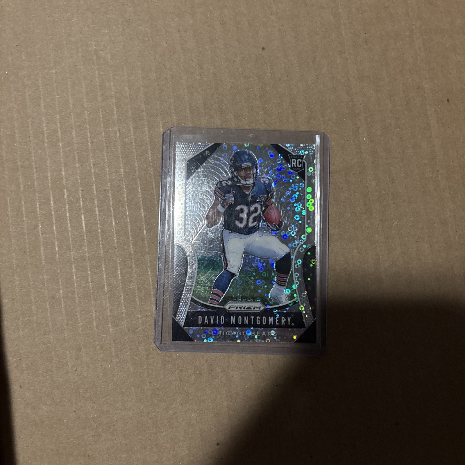 2019 Panini Prizm Rookies Disco Prizm David Montgomery #327 Rookie RC