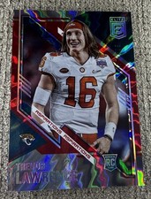 2021 Donruss Elite - Trevor Lawrence #176 Aspirations Shimmer RC /499 - Jaguars