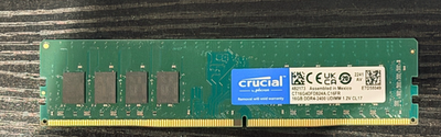 Crucial 16GB (16gb) DDR4 2400Mhz Desktop RAM Memory PC4-2133 UDIMM