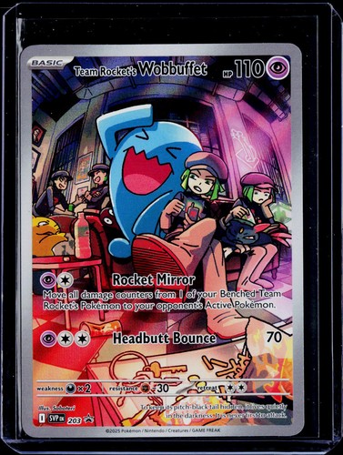 Team Rocket's Wobbuffet — Scarlet & Violet Promo