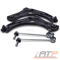 2X Querlenker + 2X Koppelstange Vorne FÜR Nissan Micra 4 K13 Note E12
