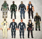 Lot of Random 2000s GI Joe & Cobra Action Figures - ALL INCOMPLETE
