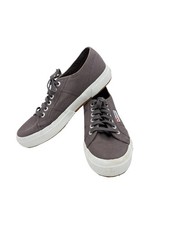 Size 8 Women  s Skate Street Superga 2750 Cotu Classic Sneakers Gray Canvas