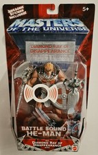 200x MASTERS OF THE UNIVERSE BATTLE SOUND HE-MAN with VHS ACTION FIGURE