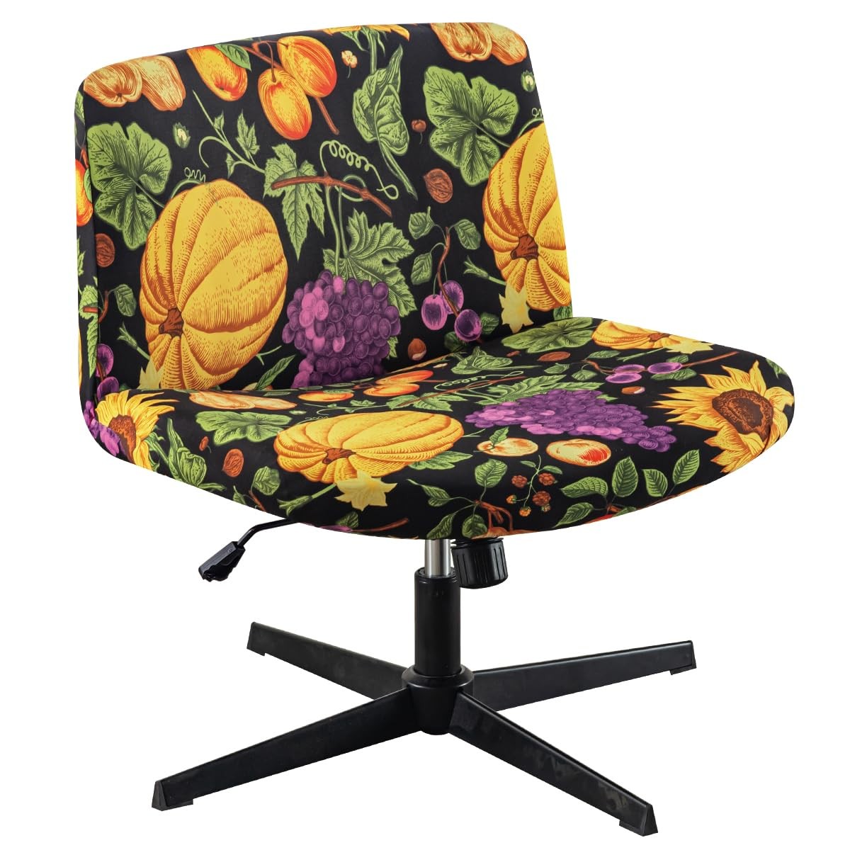 Slipcover Stretch Criss Cross Chair Cover, Mid Back Wide Seat A...