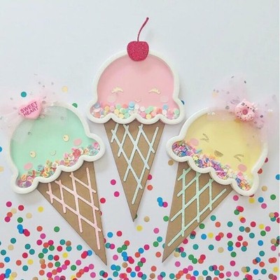 Ice Cream Metal Cutting Dies Stencils DIY Scrapbooking Decorative Embossing DIY