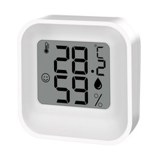 LCD Thermometer Hygrometer Air Comfort Display Easy Installation and Use