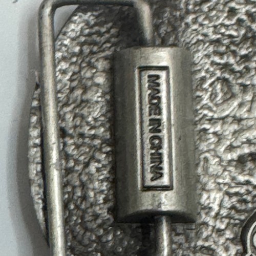 Siskiyou Carpenter Belt Buckle 1991 Pewter Hammer Saw Tape Measure Tool Design - Picture 5 of 11