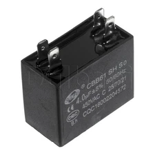Senju Motor Run Capacitor CBB61 450VAC 4UF 4 Pin 4MFD 450V 25/70/21