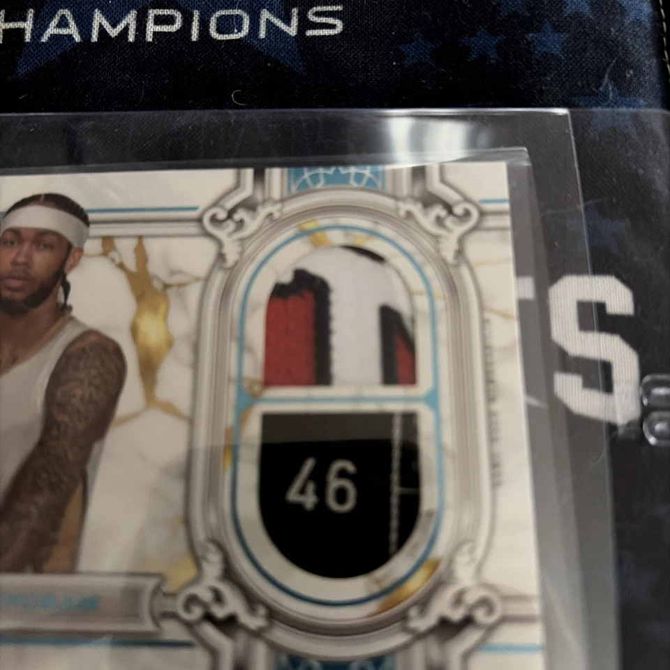 2023-24 Topps Royalty Collection Brandon Ingram Regalia Reliquias 1/1 Pelicans Foto 4 de 4