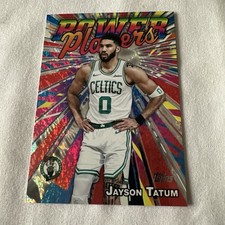 2025-26 Topps Jayson Tatum Power Players Holo Glitter sand foil PP-5 Celtics