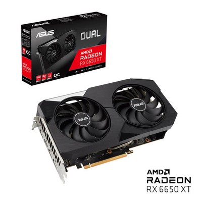 ASUS Dual AMD Radeon RX 6650 XT OC Edition 8GB GDDR6 - NEU - GPU - OVP
