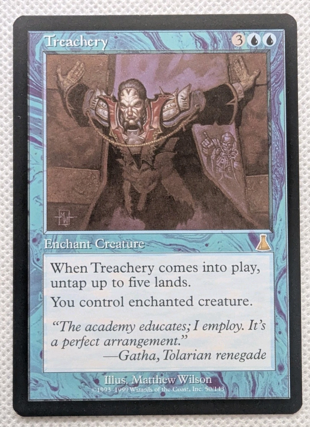 NM - Treachery – MtG - Urza’s Destiny – Magic The Gathering