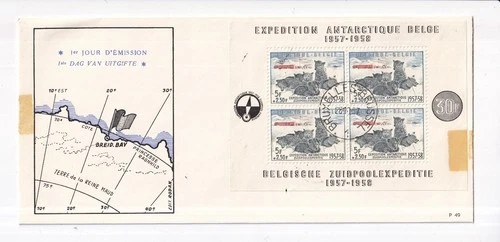 Belgium Antarctic Expedition First Day Cover
