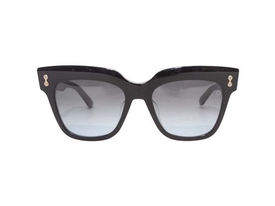 Black Akoni Cat-Eye Sunglasses